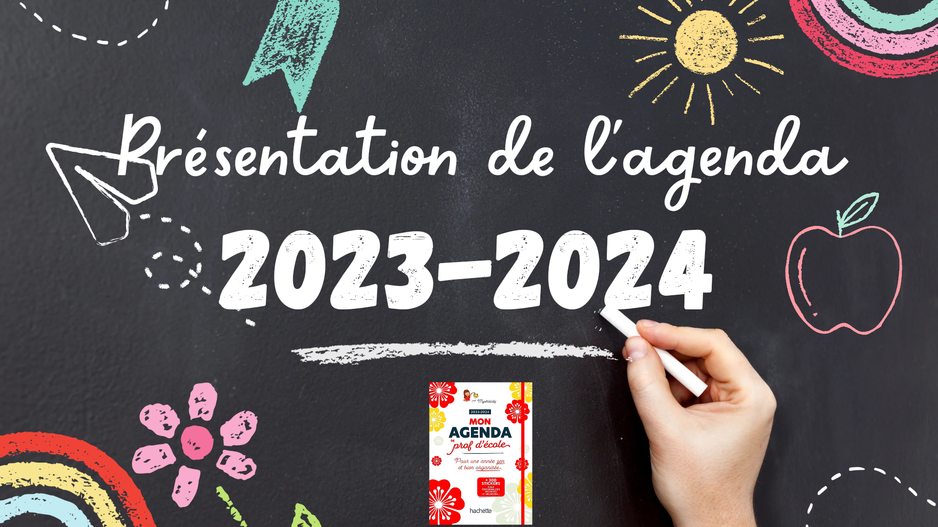 Agenda de l'enseignant pour l'année scolaire 2023-2024